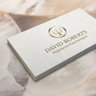 Psychologist Counsellor Elegant Linen Appointment