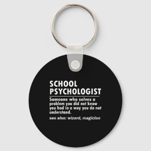 Psychologist Definition Back To School Fun Key Ring