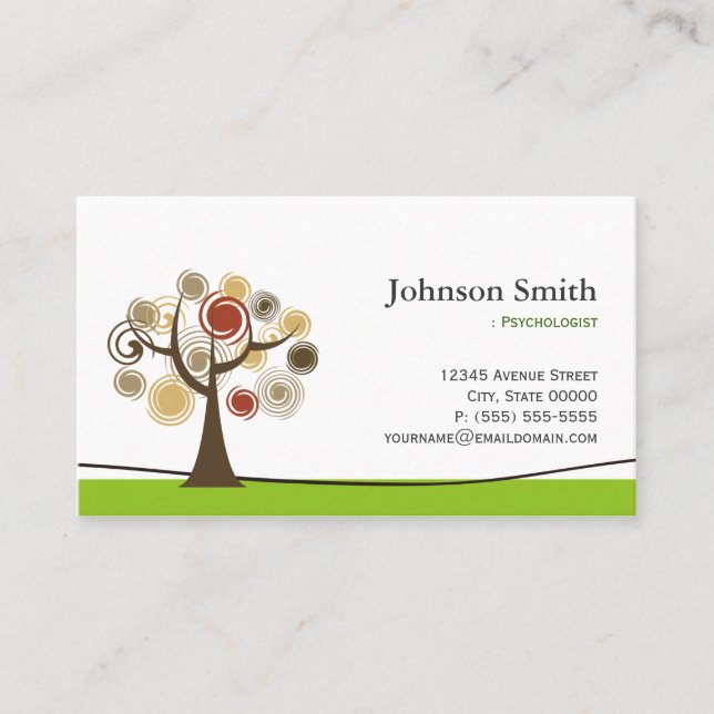 Psychologist - Elegant Tree of Life Appointments (Front)