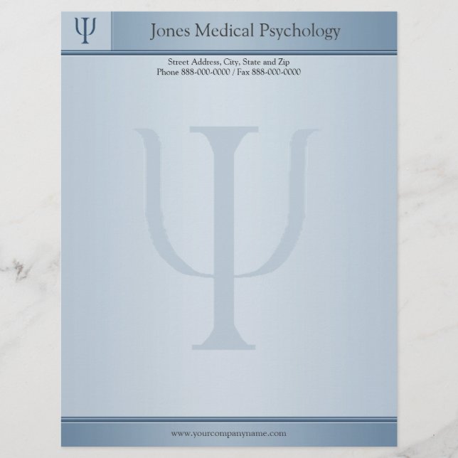 Psychologist Letterhead (Front)