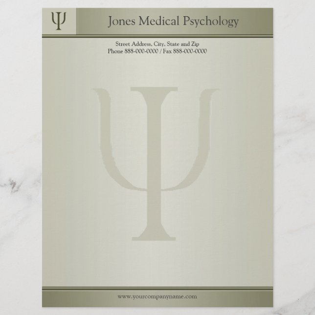 Psychologist Letterhead (Front)