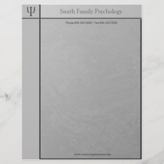 Psychologist Letterhead