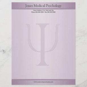 Psychologist Letterhead