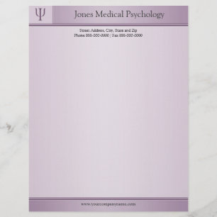 Psychologist Letterhead