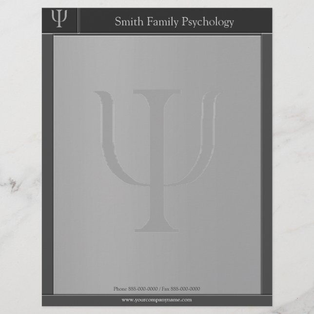 Psychologist Letterhead (Front)