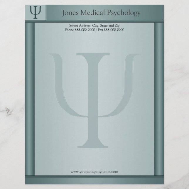 Psychologist Letterhead (Front)