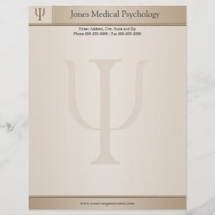 Psychologist Letterhead