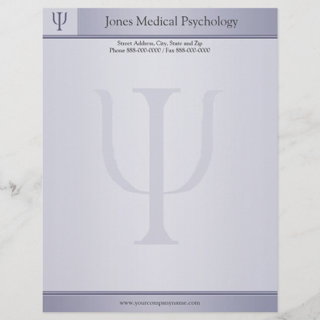 Psychologist Letterhead (Front)