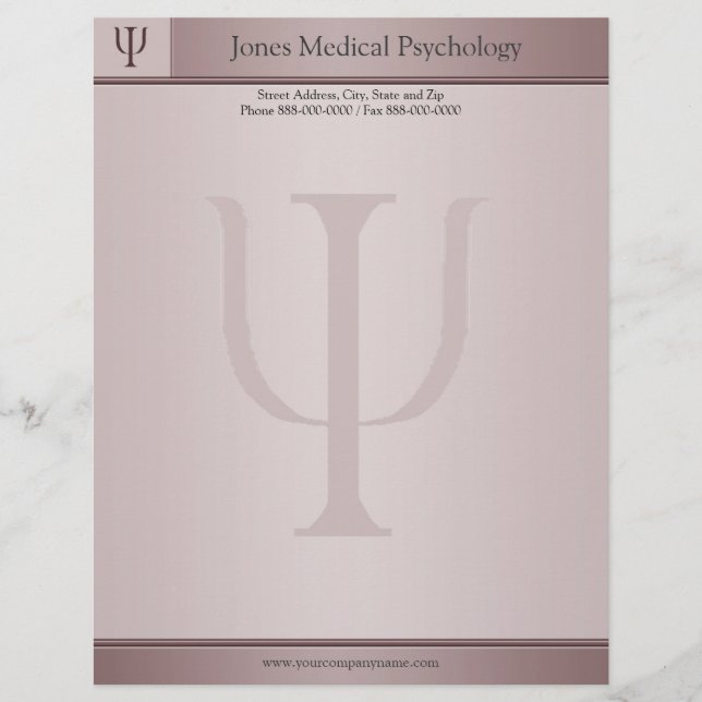 Psychologist Letterhead (Front)