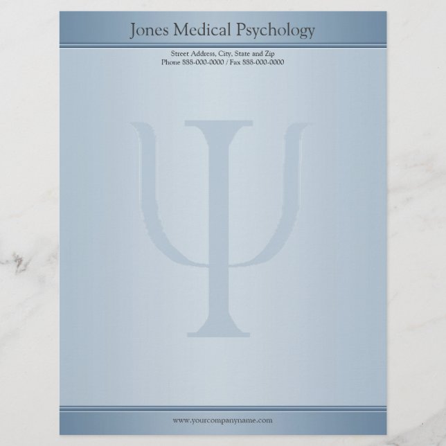 Psychologist Letterhead (Front)