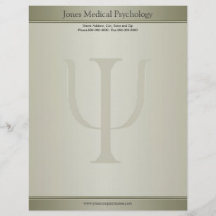 Psychologist Letterhead Template