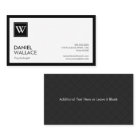 Psychologist - Modern Grid Monogram