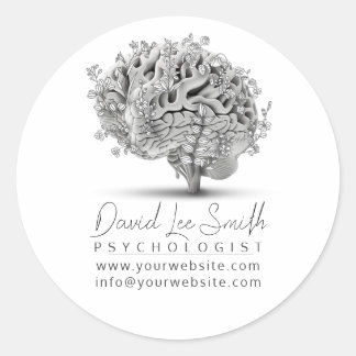 Psychologist / Neurologist Classic Round Stickers