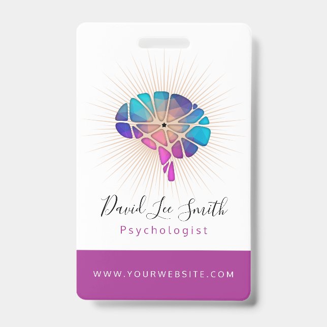 Psychologist / Neurologist ID Badge (Front)