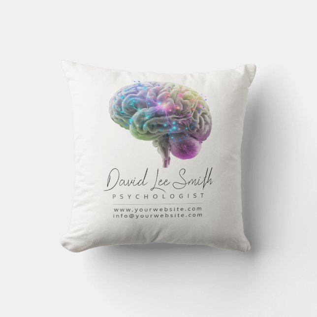 Psychologist / Neurologist Minimalist Cushion (Front)