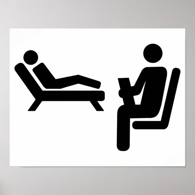 Psychologist patient poster (Front)