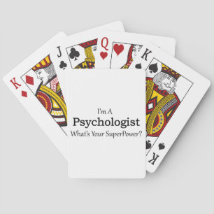 Psychologist Playing Cards