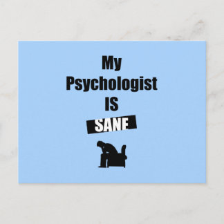 Psychologist Postcard