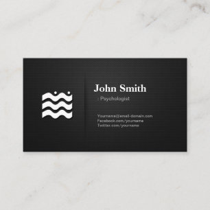 Psychologist - Premium Changeable Icon Business Card