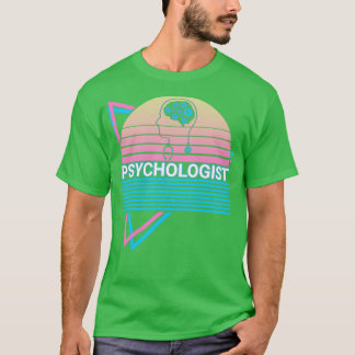Psychologist Psychology Retro T-Shirt