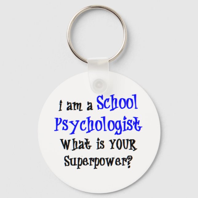 psychologist school key ring (Front)