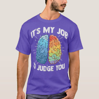 Psychologist Therapist Profession Psyche Freud T-Shirt