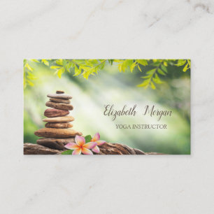 Psychologist Therapist,Stones,Landscape Business Card