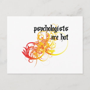 Psychologists Are Hot Postcard