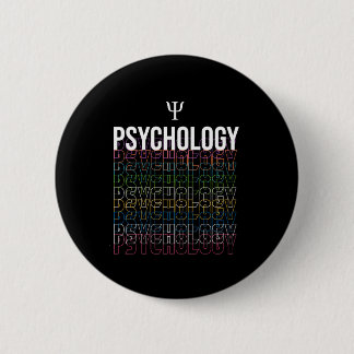 Psychology 6 Cm Round Badge