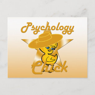 Psychology Chick #10 Postcard