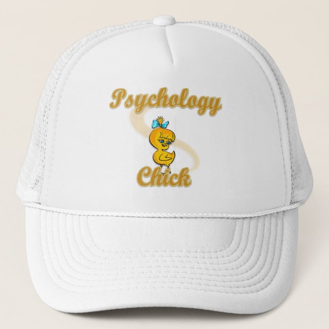 Psychology Chick Trucker Hat (Front)