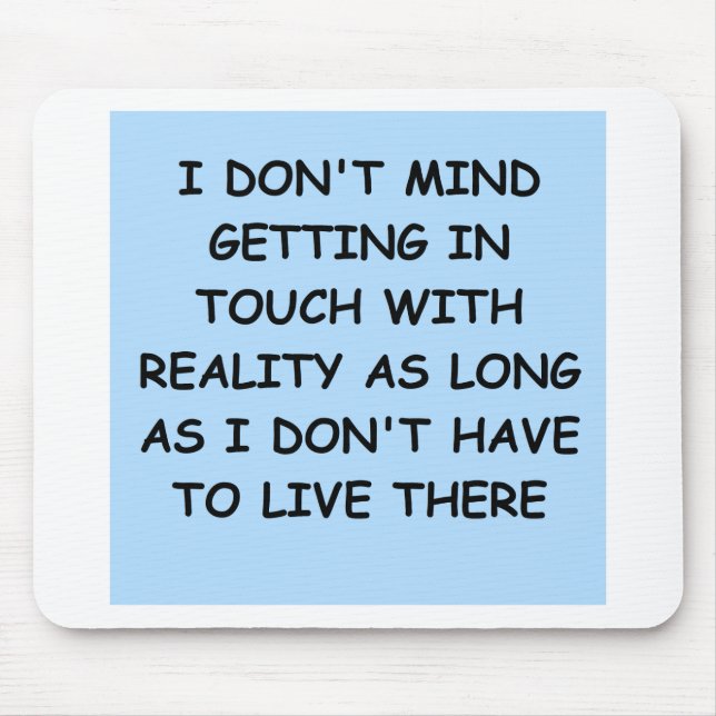 PSYCHology joke Mouse Pad (Front)