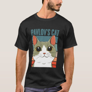 Psychology Pavlov's Cat Kitten Funny Cat Lover Psy T-Shirt