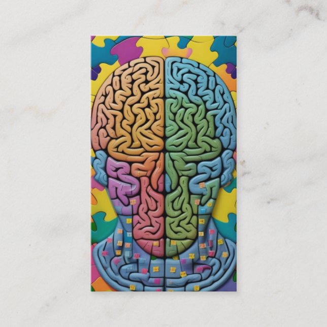 Psychology Pieces Business Card (Front)