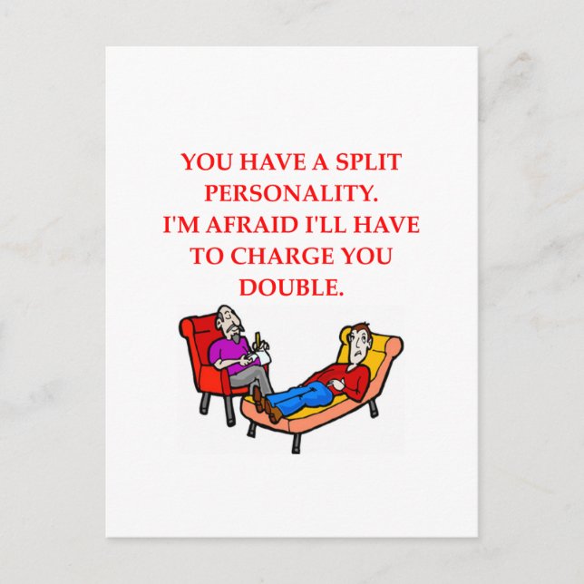 psychology postcard (Front)