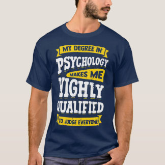 Psychology Psychologist Gift T-Shirt