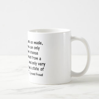 Psychology  Quotes  "We are so made..." Coffee Mug
