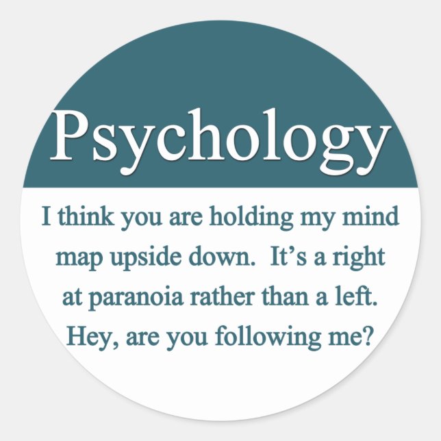 Psychology Sticker (Front)
