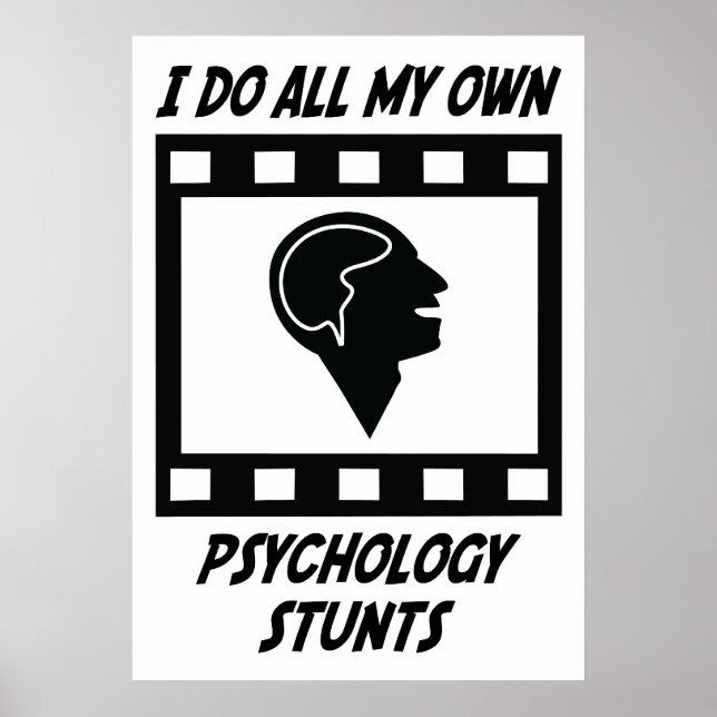 Psychology Stunts Poster (Front)