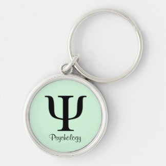 Psychology Symbol Key Chain