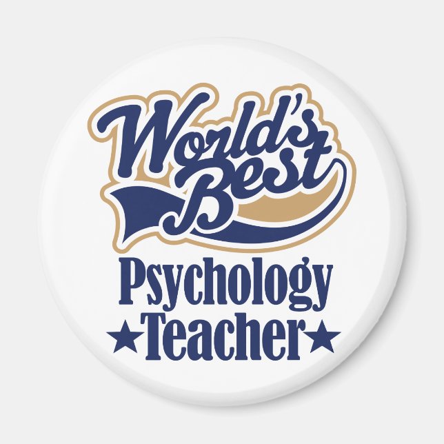 Psychology Teacher Gift For Magnet (Front)