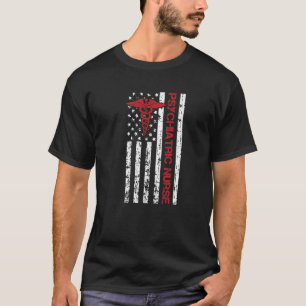 Psychology Us Flag Psychologist Mental Health Psy T-Shirt