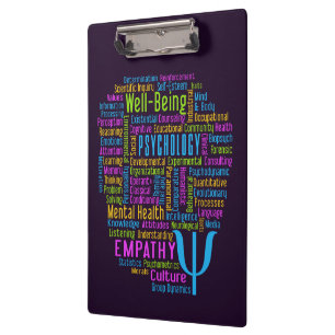 PSYCHOLOGY Word Cloud clipboard