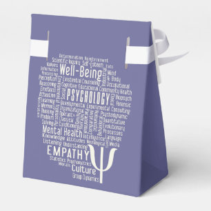 PSYCHOLOGY Word Cloud favour boxes