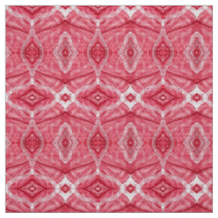 Psychomachia Light Red Abstract Watercolor Art Fabric
