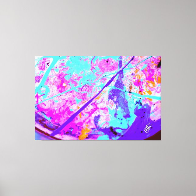 Psychopathy  canvas print (Front)
