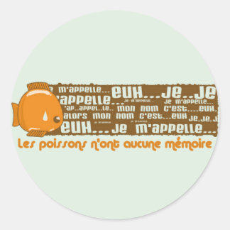 Psychose Classic Round Sticker