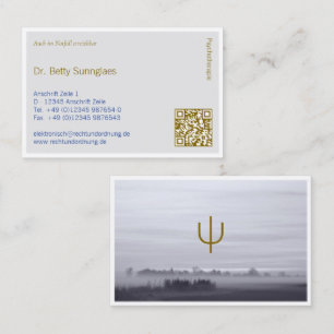 Psychotherapie Psychologie Business Card
