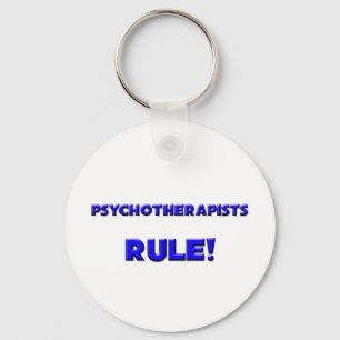 Psychotherapists Rule! Key Ring