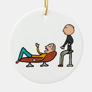 psychotherapy ceramic tree decoration